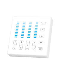 Witte draadloze wanddimmer voor LED verlichting - B5 Wit