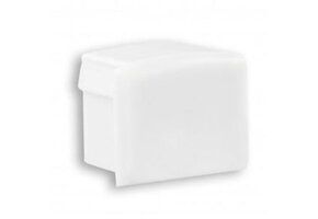 06WIT eindkapje zonder kabeldoorvoer