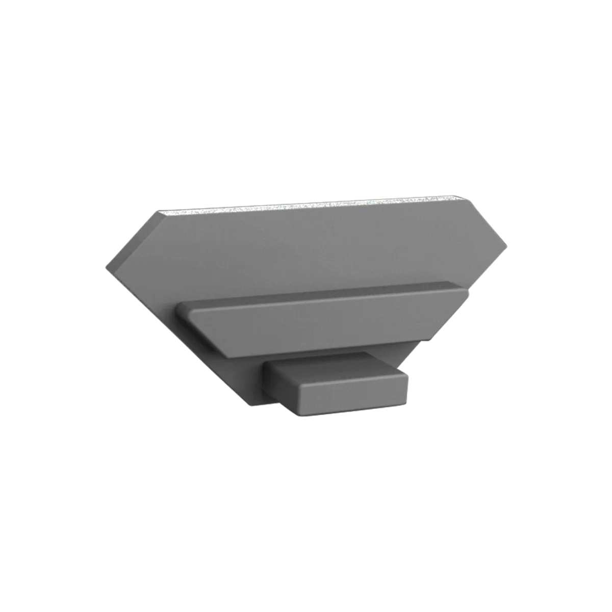 Eindkap  zonder kabeldoorvoer - 323ALU