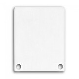 2 x LED strip profiel eindkappen inclusief schroeven - PN4.C3 - afdekking naar keuze