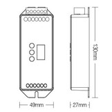 DMX Controller 512 1-Kanaal 12-24V MiBOXER D1-CX
