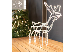 Rendier LED lichtslang 216 LED lampjes 60 cm LUKSUS - M