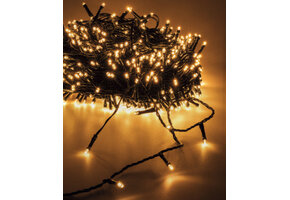Kerstverlichting warm wit 600 LED lampjes – 50 meter – IP44 voor binnen en buiten – LUKSUS