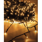 Kerstverlichting warm wit 600 LED lampjes – 50 meter – IP44 voor binnen en buiten – LUKSUS