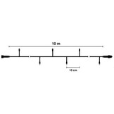 Boomverlichting warm wit 110 meter waterdicht 1100 LED - PRO - LUKSUS