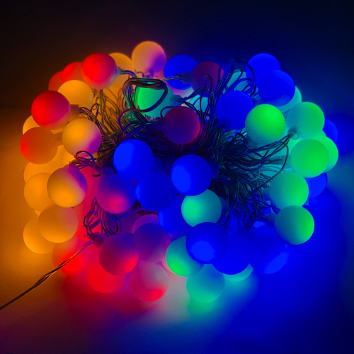 80 LED Feest verlichting Multi Color - 12 meter lang - waterdicht