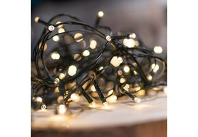 Kerstverlichting op batterij - 14,5 meter 192 LED warm wit met 8 functies & timer functie