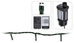 Cluster Kerstverlichting met app - extra warm wit met 8 lichtstanden – 400 LED