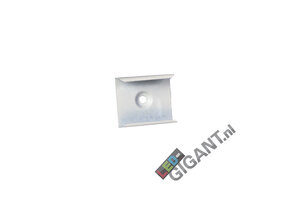 Montageklem t.b.v. LED strip profiel 08WIT - Montageklem wit