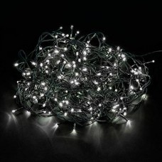 240 LED kerstboomverlichting koud wit 18 meter buiten