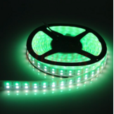 Dubbele LED strip 60x5050 LED 19W 1200 Lm/meter 24VDC IP65 RGBW 5m rol