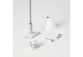 Plafondbevestiging EZCLICK met Draadeinde - Wit