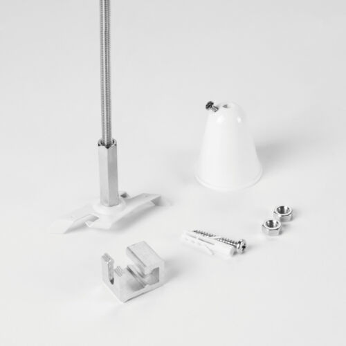 Plafondbevestiging EZCLICK met Draadeinde - Wit