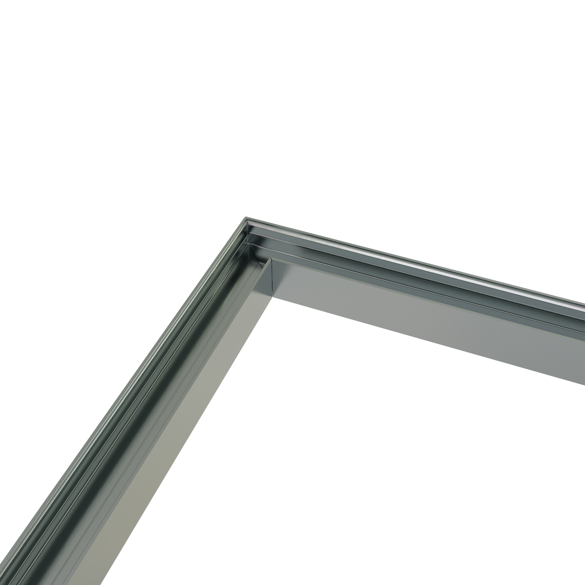 Hoek verbinder 120° alu voor LED strip profiel 302ALU