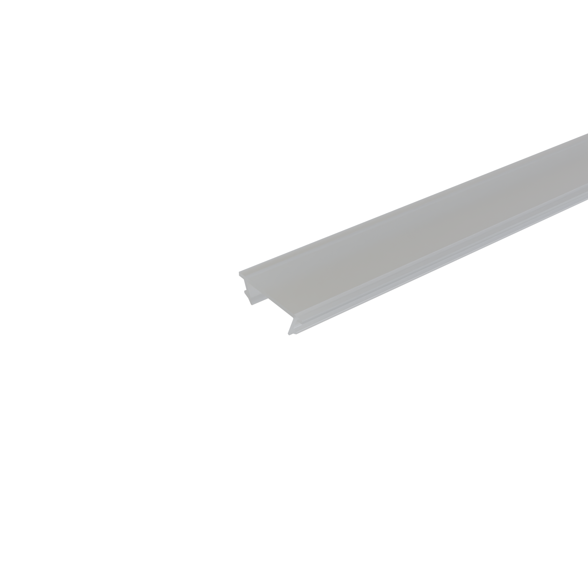 Hoek verbinding 135° wit voor LED strip profiel 302WIT