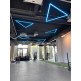 Driehoek LED strip profiel koppelstuk 60 graden - VARIO30-02 ACDE-9/TY - afdekking naar keuze