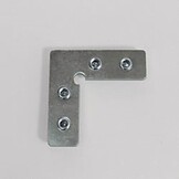 90 graden hoek verbindingsstuk FRAME14 BC/Q LED strip profiel serie - afdekking naar keuze