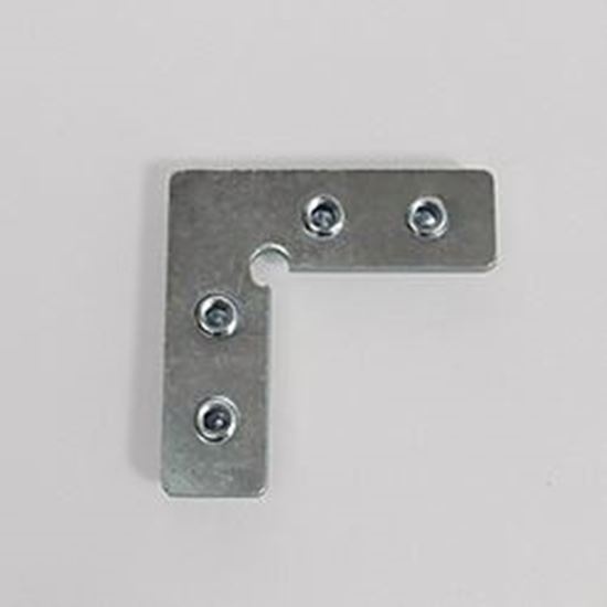 90 graden hoek verbindingsstuk FRAME14 BC/Q LED strip profiel serie - afdekking naar keuze