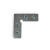 90 graden hoek verbindingsstuk FRAME14 BC/Q LED strip profiel serie - afdekking naar keuze