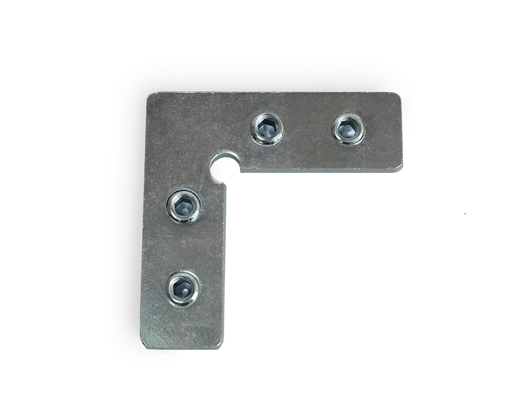 90 graden hoek verbindingsstuk FRAME14 BC/Q LED strip profiel serie - afdekking naar keuze