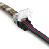 Waterdicht koppelstuk voor RGB LED strips 10mm