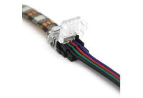 Waterdicht koppelstuk voor RGB LED strips 10mm