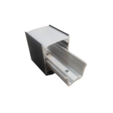 LED strip profiel verbinder recht voor LED strip profiel XL340ALU, XL340WIT, XL340ZWART