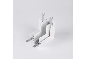 48V Inbouw L Profiel Connector Stereo - Wit