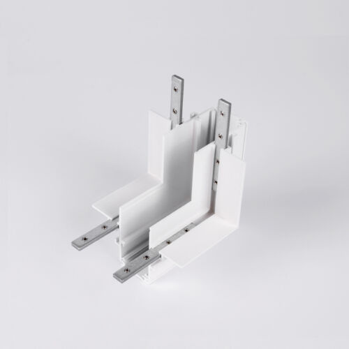 48V Inbouw L Profiel Connector Stereo - Wit