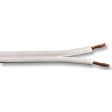 LED strip aansluitkabel 2-polig, YZWL 2x0,50mm - 1 meter - Wit