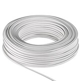LED strip aansluitkabel 2-polig, YZWL 2x0,50mm - 1 meter - Wit