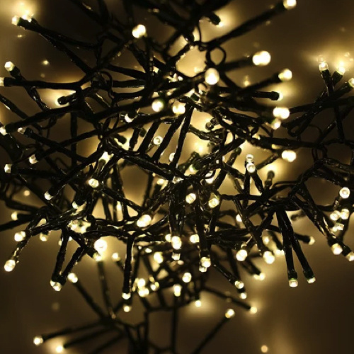 30 meter Cluster kerstverlichting extra warm wit 1000 LED clusterverlichting – BASIC