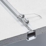 PN6V2 hoog LED opbouwprofiel - Geanodiseerd aluminium - afdekking naar keuze