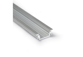 GROOVE14 EE7F/TY LED inbouwprofiel - Geanodiseerd aluminium - afdekking naar keuze
