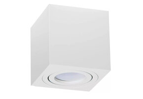 Vierkante LED opbouw lamp wit - OH37WIT - kantelbaar