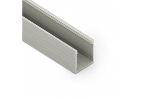 SMART16 BC3/U4 LED opbouwprofiel - Geanodiseerd aluminium - 18,8 mm x 18,6 mm - afdekking naar keuze