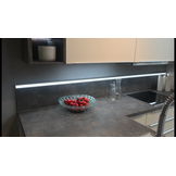 LED strip profiel 2 meter met opaal klikcover 18,8 mm x 18,6 mm - 20ALU