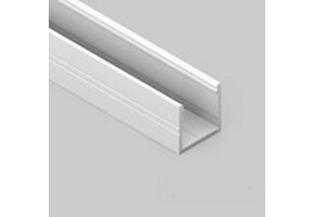 Wit LED strip profiel 2 meter met opaal klikcover 18,8 mm x 18,6 mm - 20WIT
