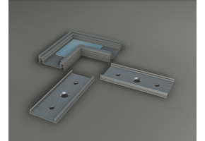 SURFACE14 EE7F/TY LED opbouwprofiel - Geanodiseerd aluminium - afdekking naar keuze
