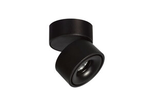 Opbouwspot kantelbaar zwart Ø 78 x 82mm - 8 watt - 3000K - 1908ZWART LAHTI 8W