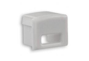 Eindkap voor LED strip profiel met kabeldoorvoer SLIM200ALU