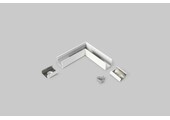 LED strip profiel hoekstuk wit t.b.v. LED strip profiel SMART10 AC2/Z - afdekking naar keuze