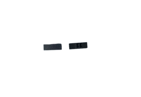 Eindkapje ten behoeve van profiel UPDOWN02ZWART