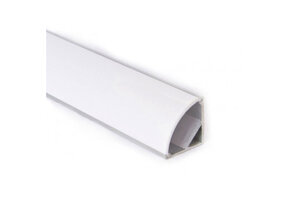 LED hoekprofiel met klikcover 16 mm x 16 mm - C10ALU