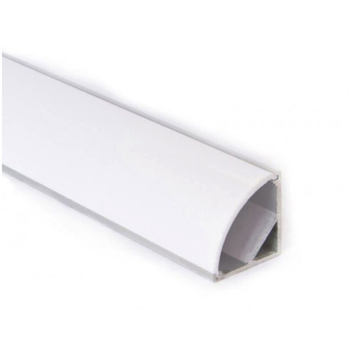 LED hoekprofiel met klikdekking 16 mm x 16 mm - C10ALU