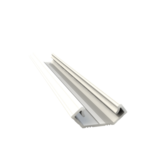 Wit LED hoekprofiel 2 meter met opaal cover 24 mm x 8,50 mm - C28WIT