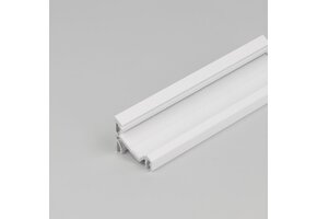 LED hoekprofiel met cover 24 mm x 19,4 mm - C21Wit