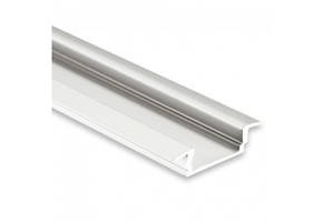 LED strip profiel inbouw model 50 meter inclusief cover 16,80 mm x 5,91mm PL8 (wit)