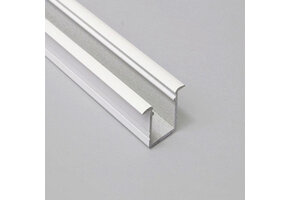 Wit LED inbouw profiel met klikcover 18,80mm x 12,00mm - 03.1WIT