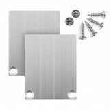 2 x LED strip profiel eindkappen inclusief schroeven - PN4.C2 - afdekking naar keuze